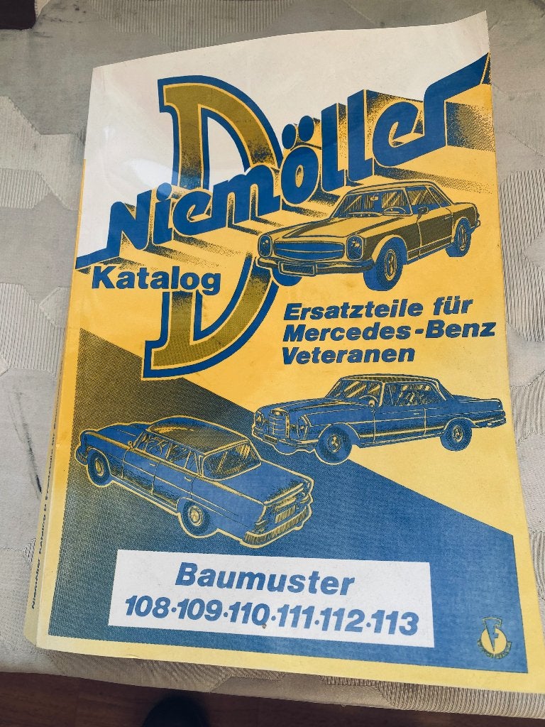 Mercedes onderdelen catalogus, Ophalen of Verzenden