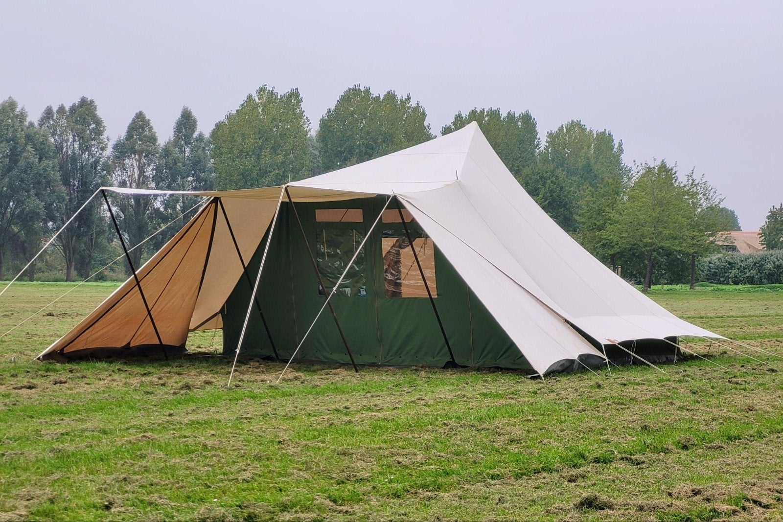 De Waard Albatros tent, 4/5 persoons, met extra opties, Ophalen, Gebruikt, Tot en met 5