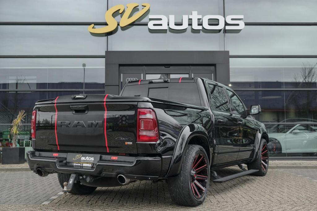 Dodge Ram 1500 5.7 V8 401pk 4x4 Limited LPG G3 Widebody Blac, Auto's, Dodge, Automaat, Gebruikt, 5654 cc, Zwart