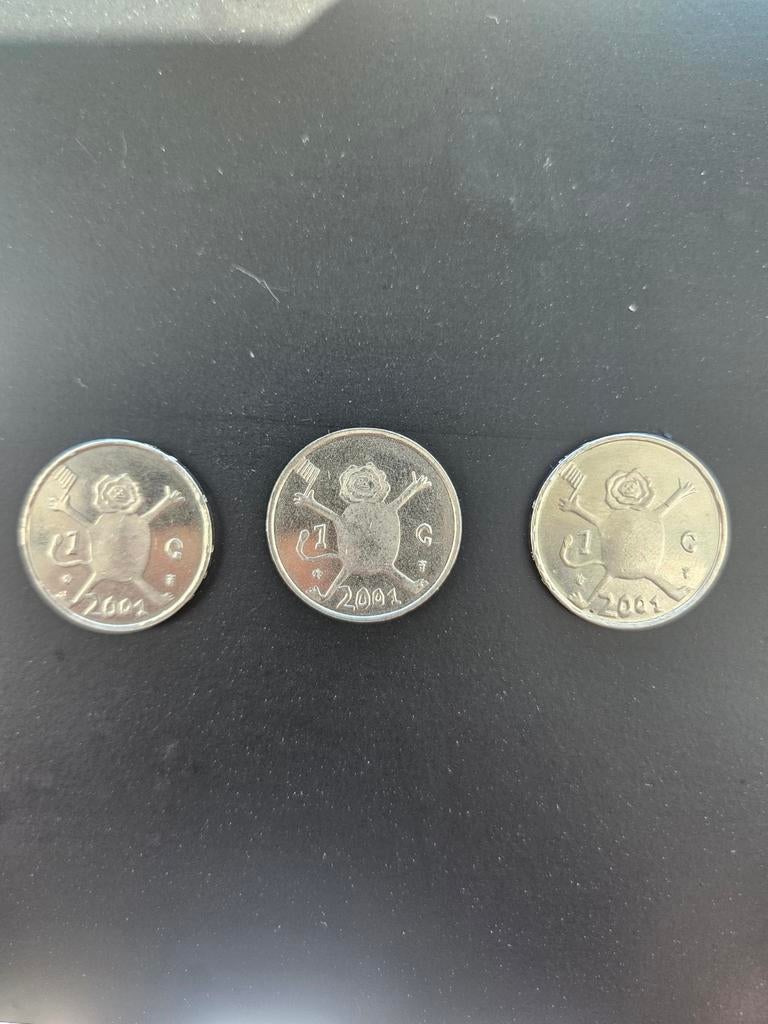 1 Gulden munten 2001, Ophalen of Verzenden, Koningin Beatrix, 1 gulden