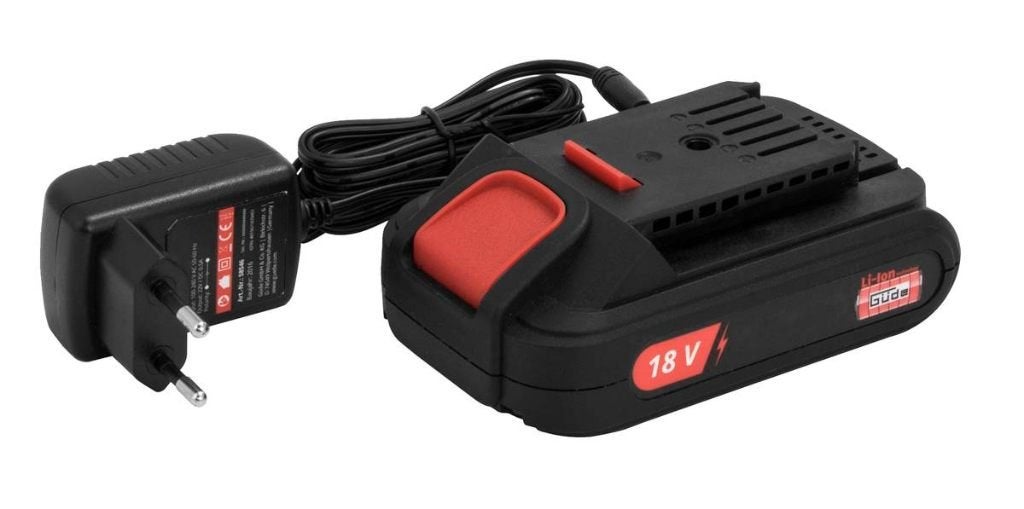 Gude RT 18-201-05Kit accu grastrimmer incl. accu en lader!!, Ophalen, Accu, Nieuw, 30 tot 50 cm