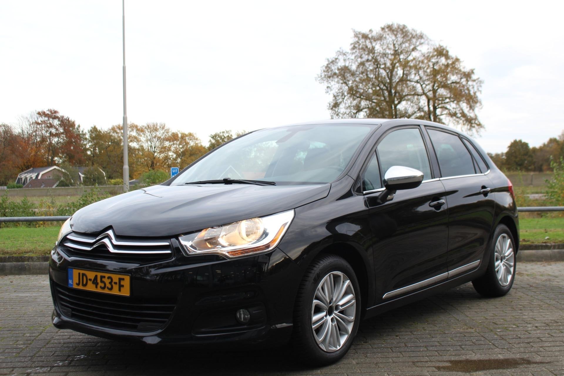 Citroën C4 1.6 HDi Ligne Business Airco, NIEUWE APK! FULL H, Voorwielaandrijving, Stof, Gebruikt, Zwart