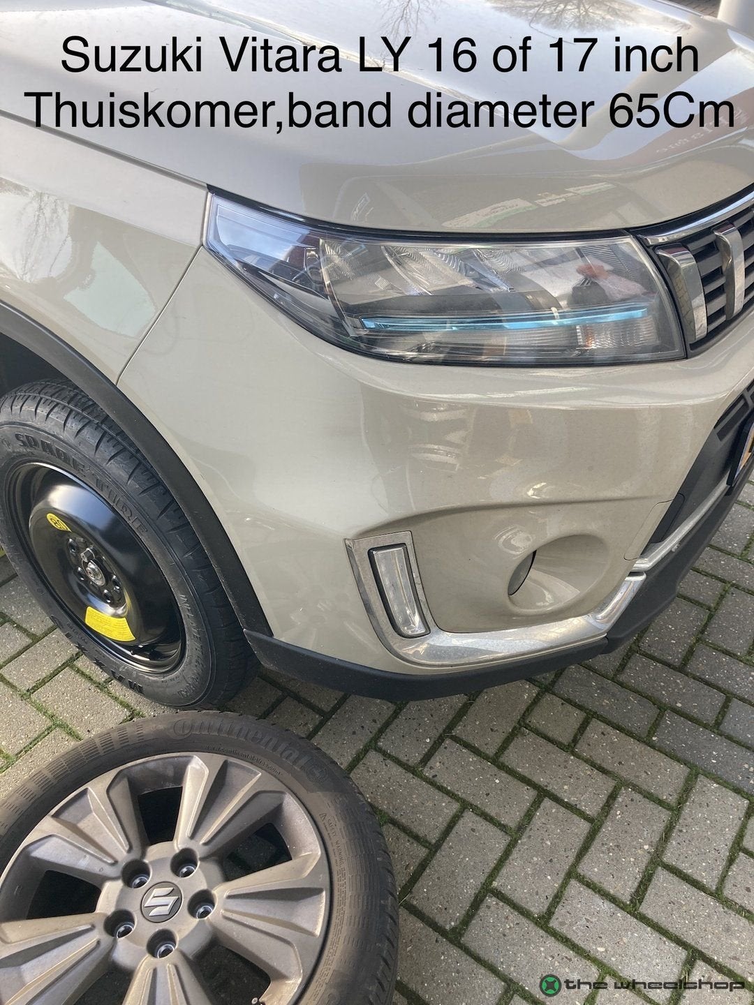 Reservewiel Thuiskomer SUZUKI S-Cross Vitara TOYOTA Yaris Cr, Auto-onderdelen, Gebruikt, -, Banden en Velgen, Ophalen of Verzenden