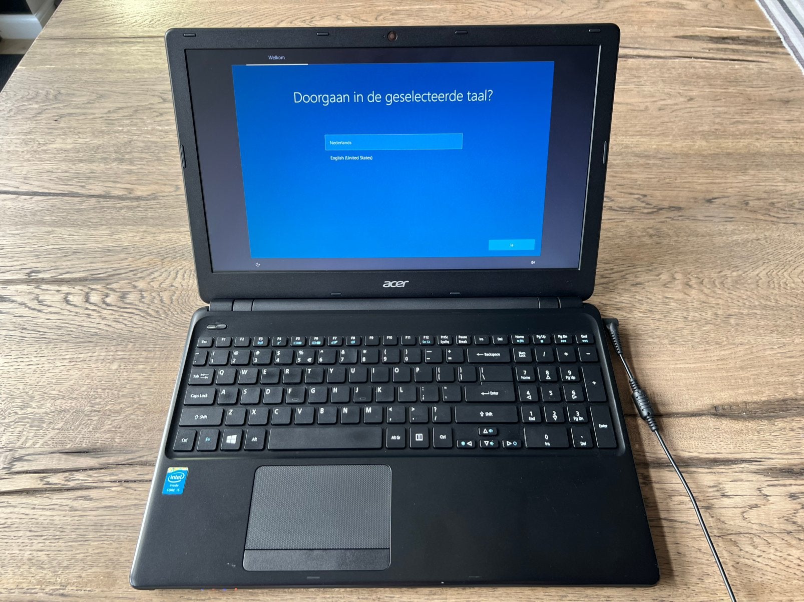 Acer Aspire E1-572 laptop 15,6, Computers en Software, Ophalen, Gebruikt, 2 tot 3 Ghz, 15 inch