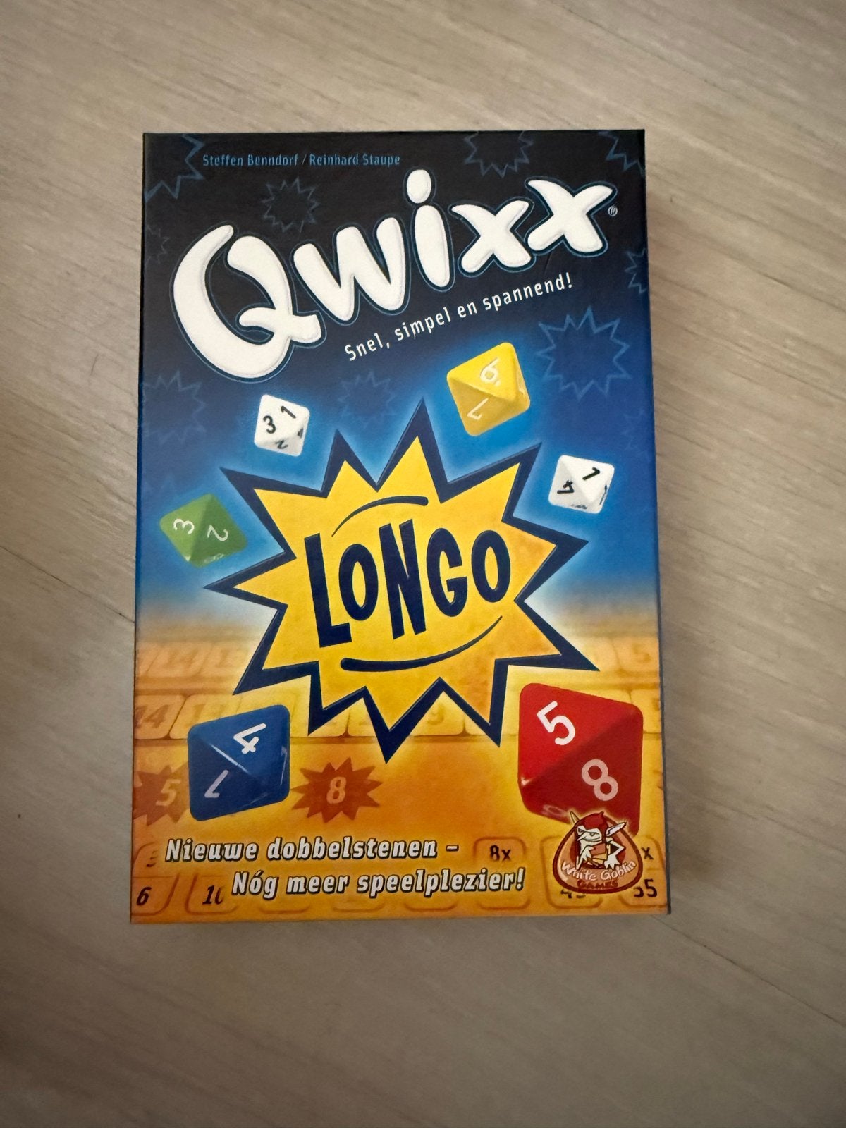 Qwixx Longo - Snel, simpel en spannend dobbelspel, Een of twee spelers, Ophalen of Verzenden, Zo goed als nieuw