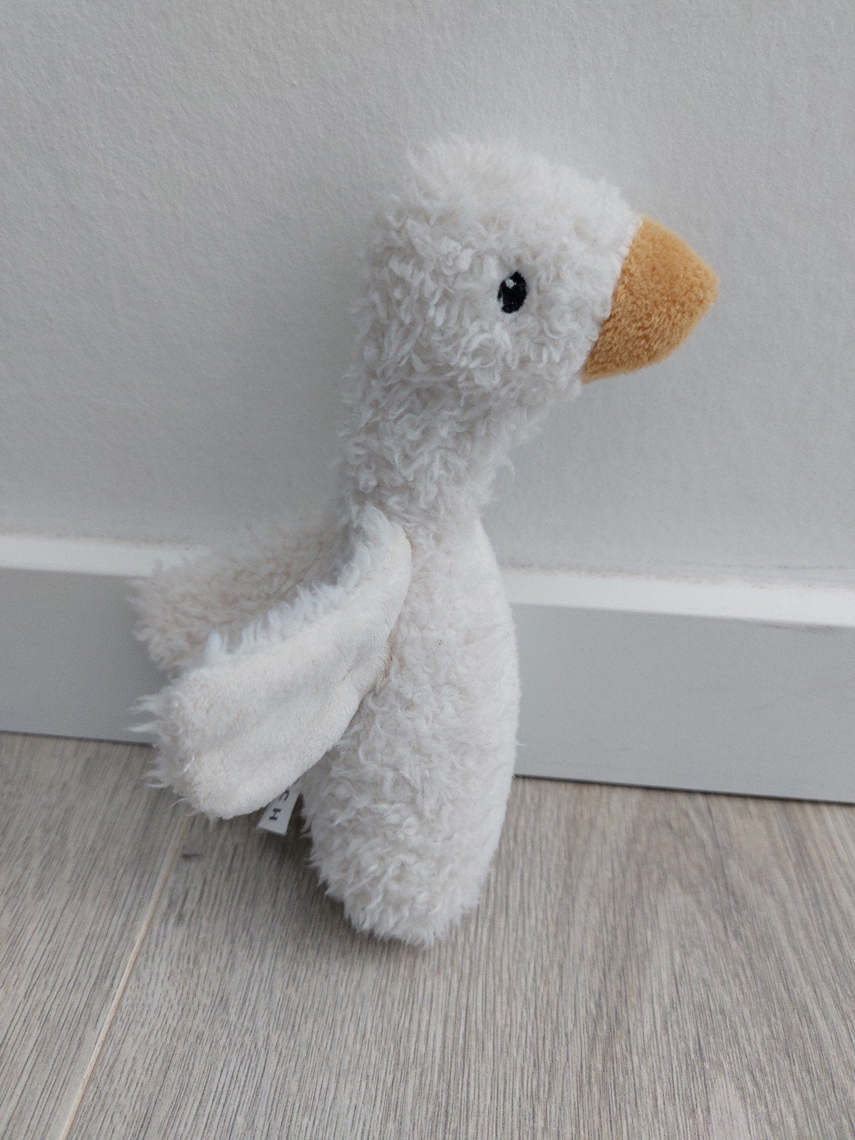Knuffel rammelaar little dutch gans goose baby L2266, Kinderen en Baby's, Ophalen of Verzenden, Zo goed als nieuw, Overige typen