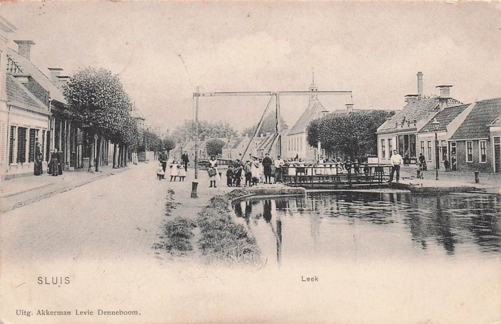 702-103-015 Sluis Leek, Verzenden, Voor 1920, Groningen
