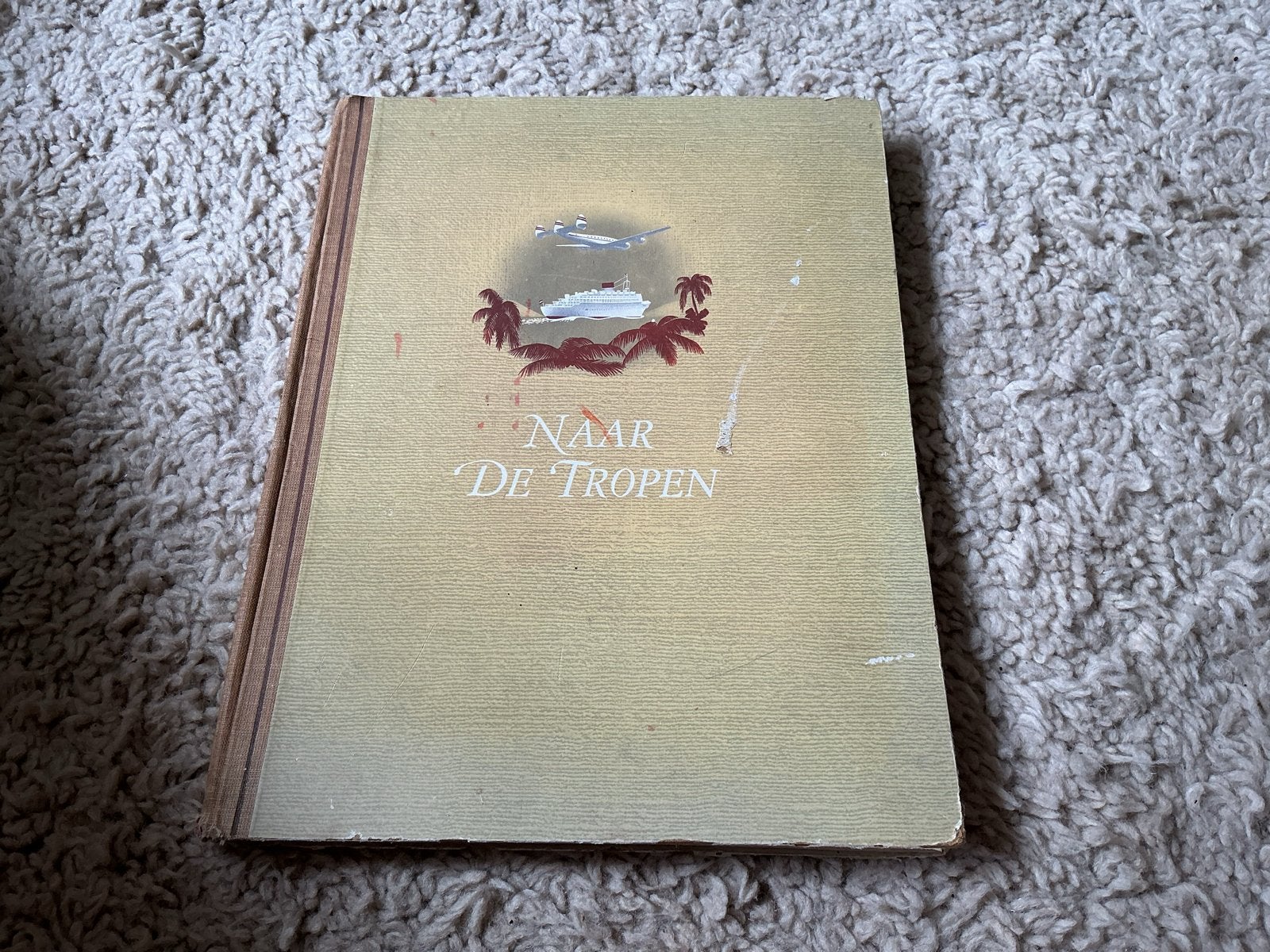 Naar De Tropen - Douwe Egberts (Vintage Reisboek) giro 555, Ophalen of Verzenden, Gelezen, Reisgids of -boek, Overige merken
