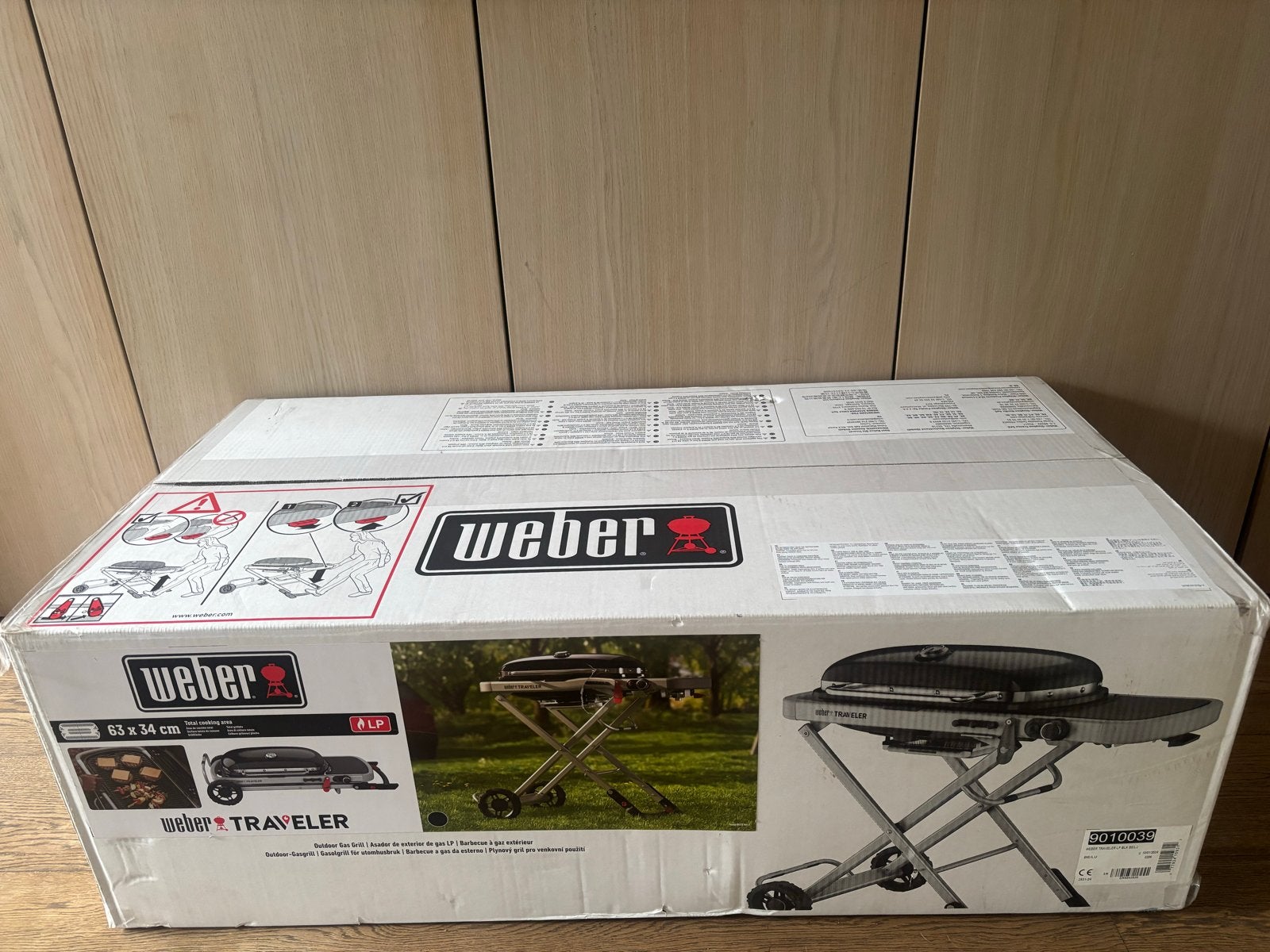 Weber Traveler Draagbare Gasbarbecue - Nieuw in Doos, Ophalen, Nieuw