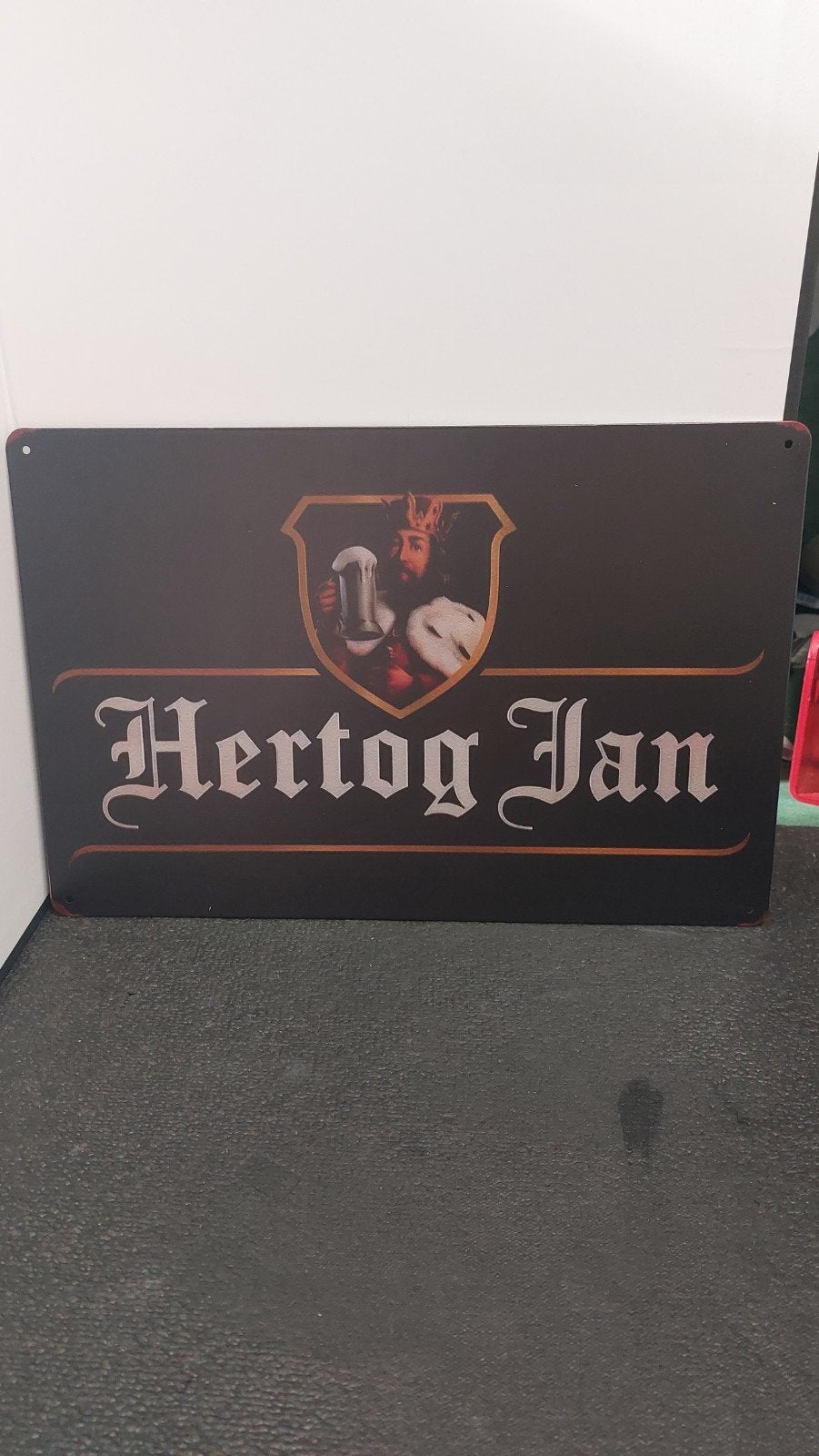 Hertog Jan Reclamebord - 20x30cm, Ophalen of Verzenden, Nieuw, Reclamebord