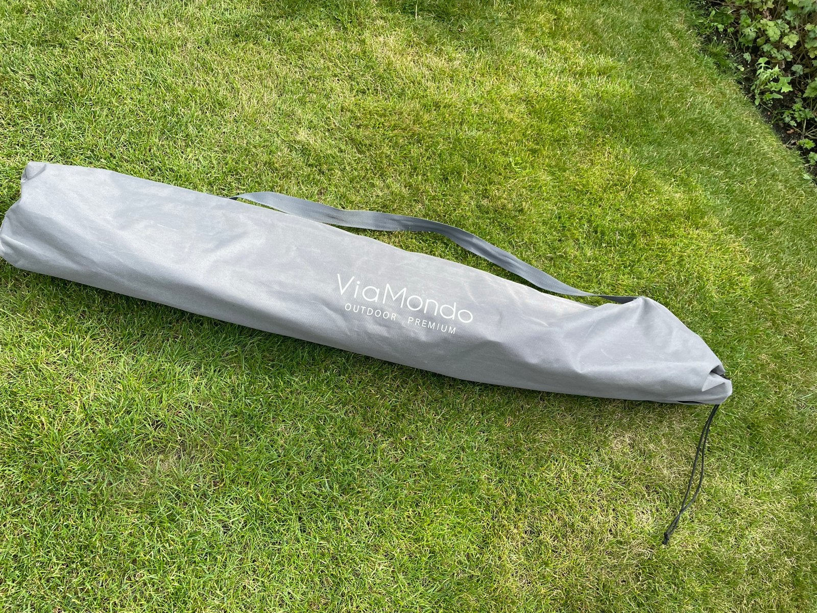 ViaMondo Outdoor Premium bamboe campingtafel, Ophalen, Zo goed als nieuw, Campingtafel
