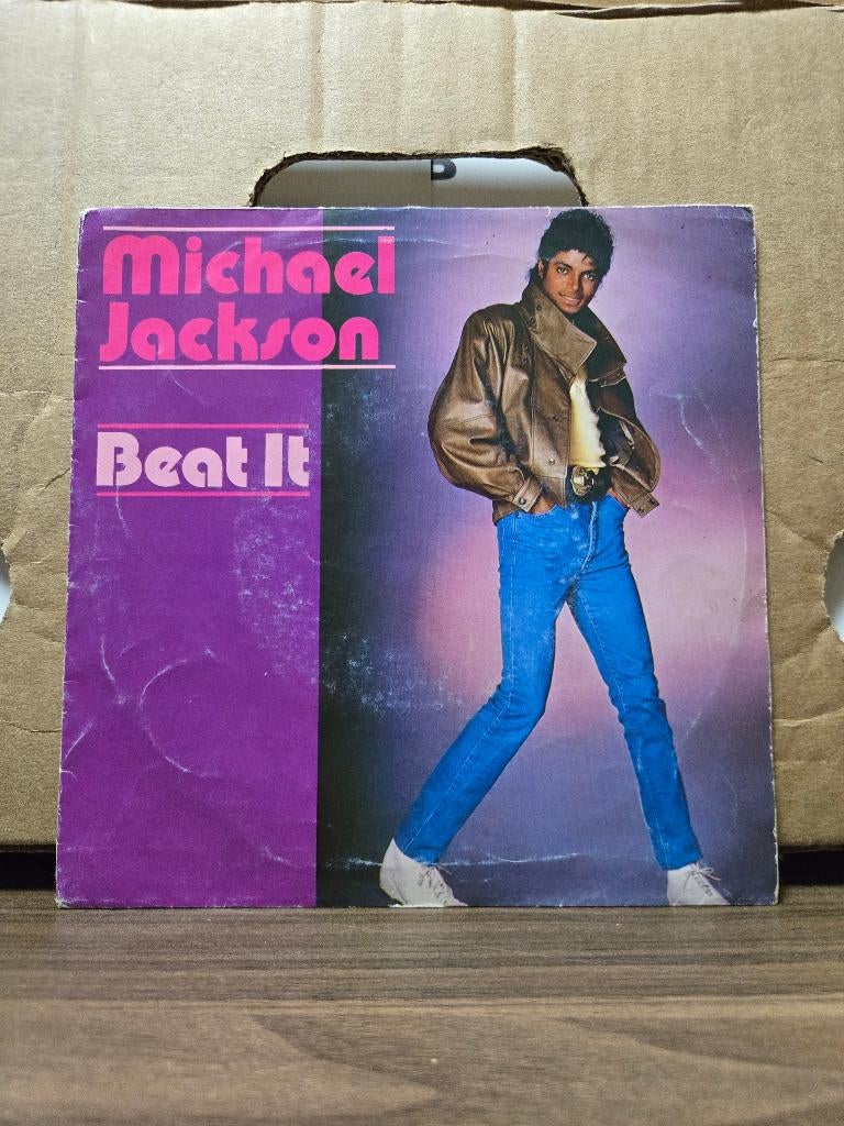 Michael Jackson - Beat it, Ophalen of Verzenden, Zo goed als nieuw, Pop