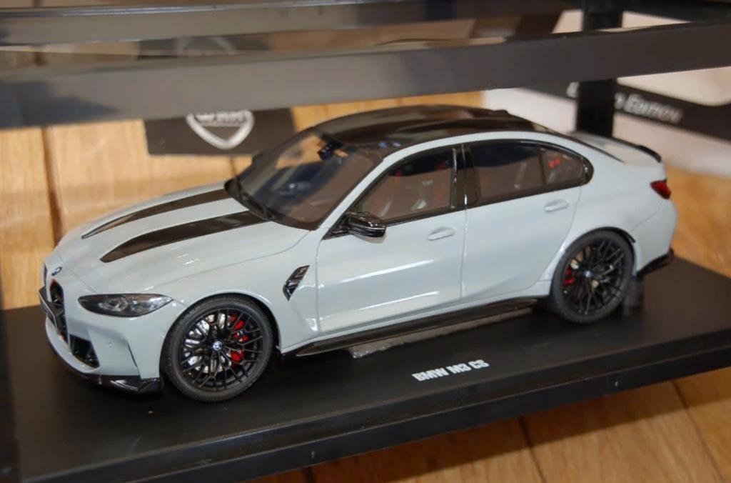 1:18 BMW M3 CS G80 2024 grey GT spirit GT510 inbox WRH, Hobby en Vrije tijd, Modelauto's | 1:18, Verzenden, Zo goed als nieuw