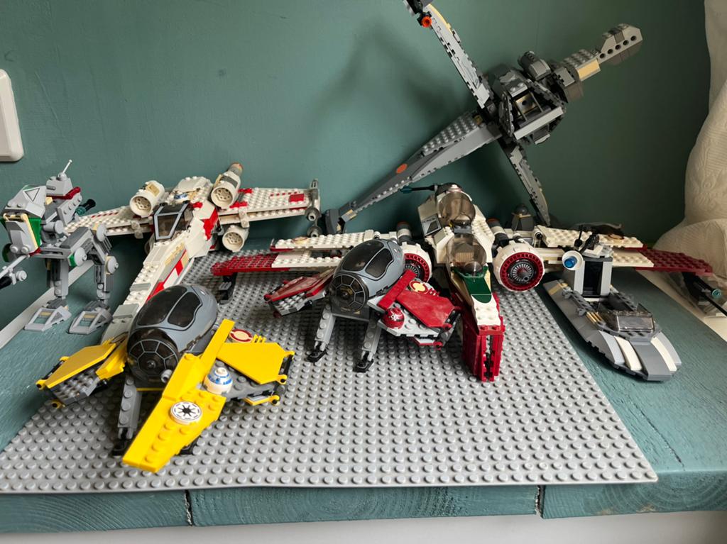 Lego star wars sets jaren 2003-2007, Ophalen of Verzenden, Gebruikt, Overige merken