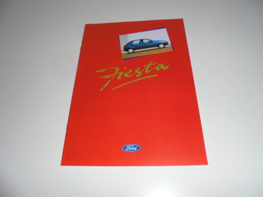 brochure Ford Fiesta  1990, Ophalen of Verzenden, Nieuw, Ford