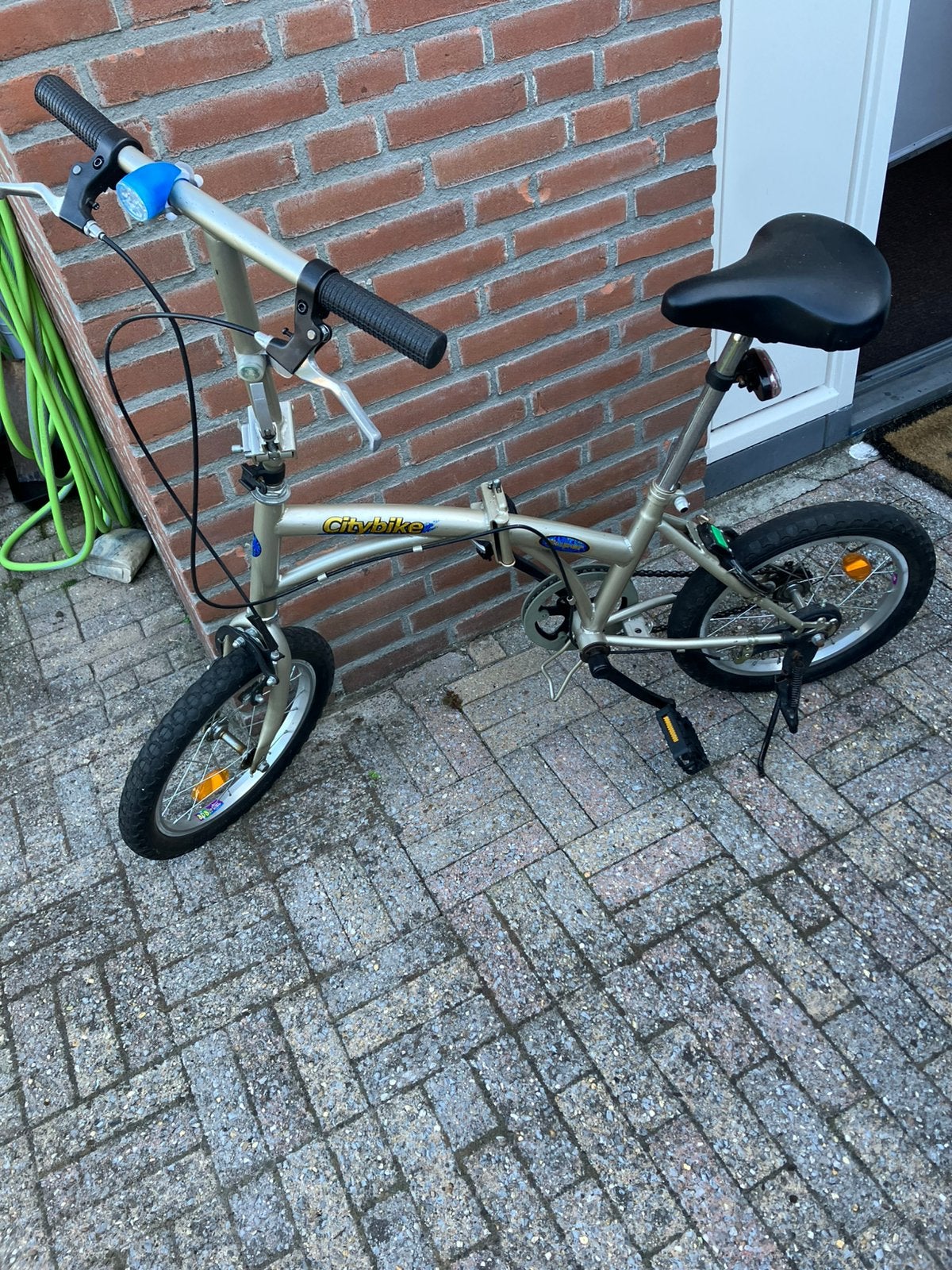 Opvouwbaar fietsje, Fietsen en Brommers, Fietsen | Vouwfietsen, Ophalen, Gebruikt, Minder dan 14 inch