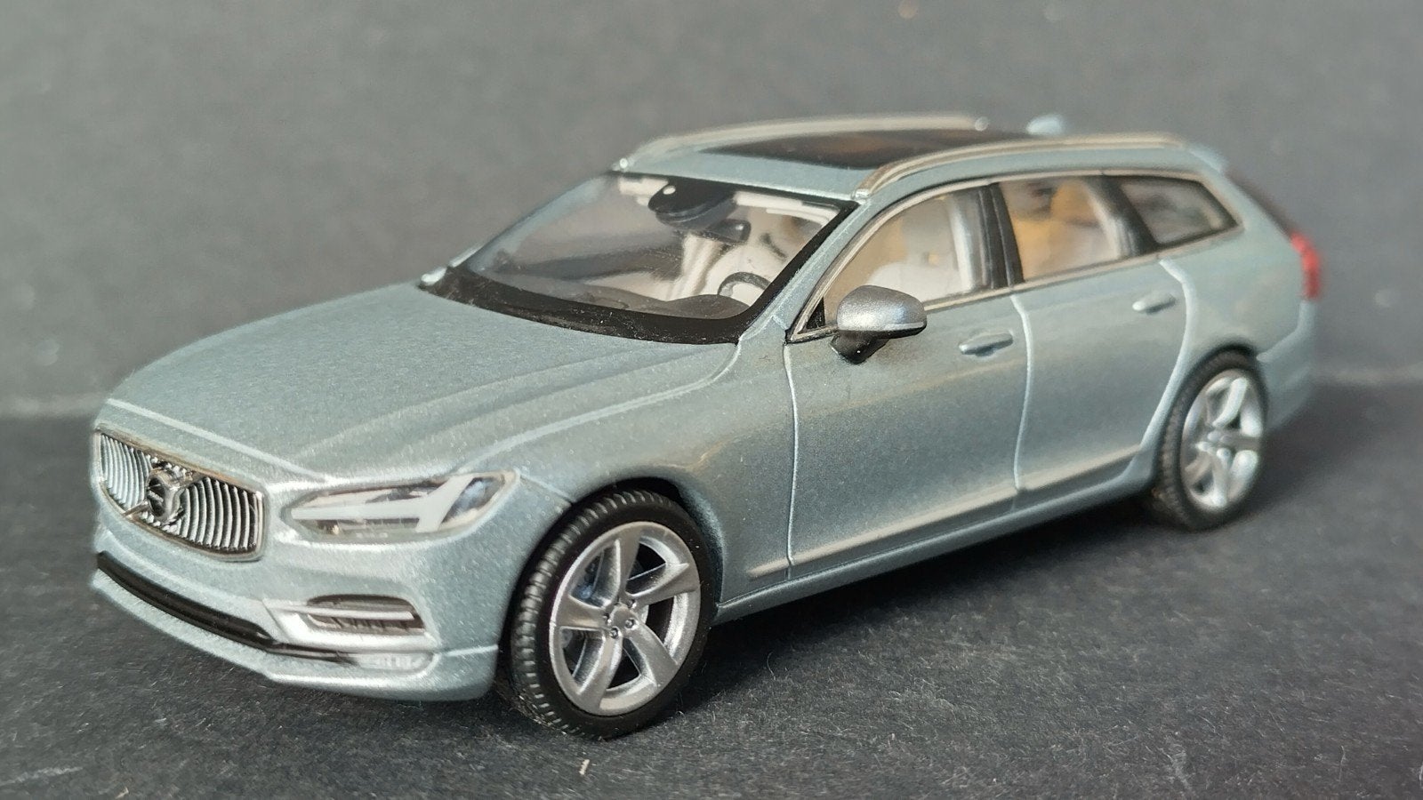 Volvo V90 1:43 Norev Pol, Hobby en Vrije tijd, Modelauto's | 1:43, Evreux France, Auto, Verzenden, .