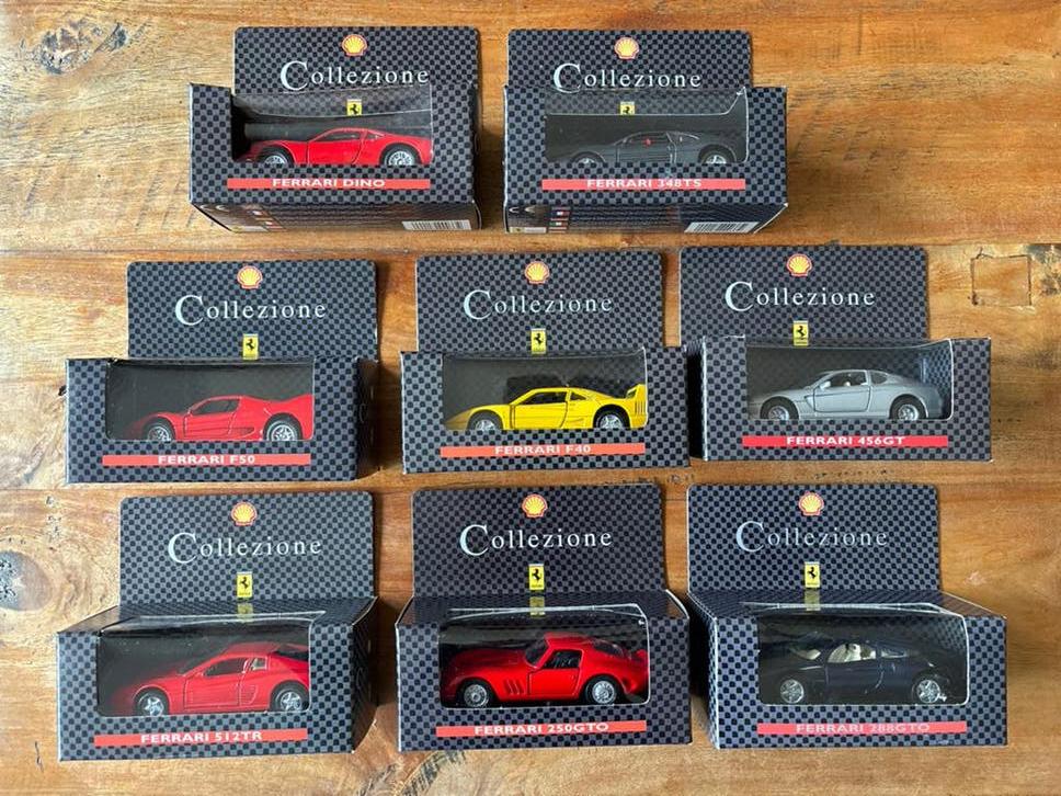 Shell Collezione Ferrari modelauto's - Complete set, Ophalen of Verzenden, Nieuw, Auto, Overige merken