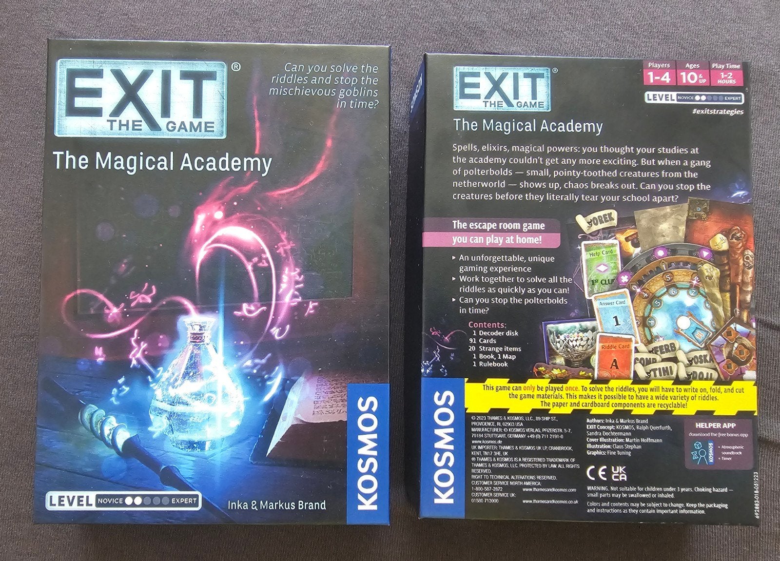 EXIT The Game: The Magical Academy - Ontsnapspel, Hobby en Vrije tijd, Gezelschapsspellen | Bordspellen, Een of twee spelers, Ophalen of Verzenden