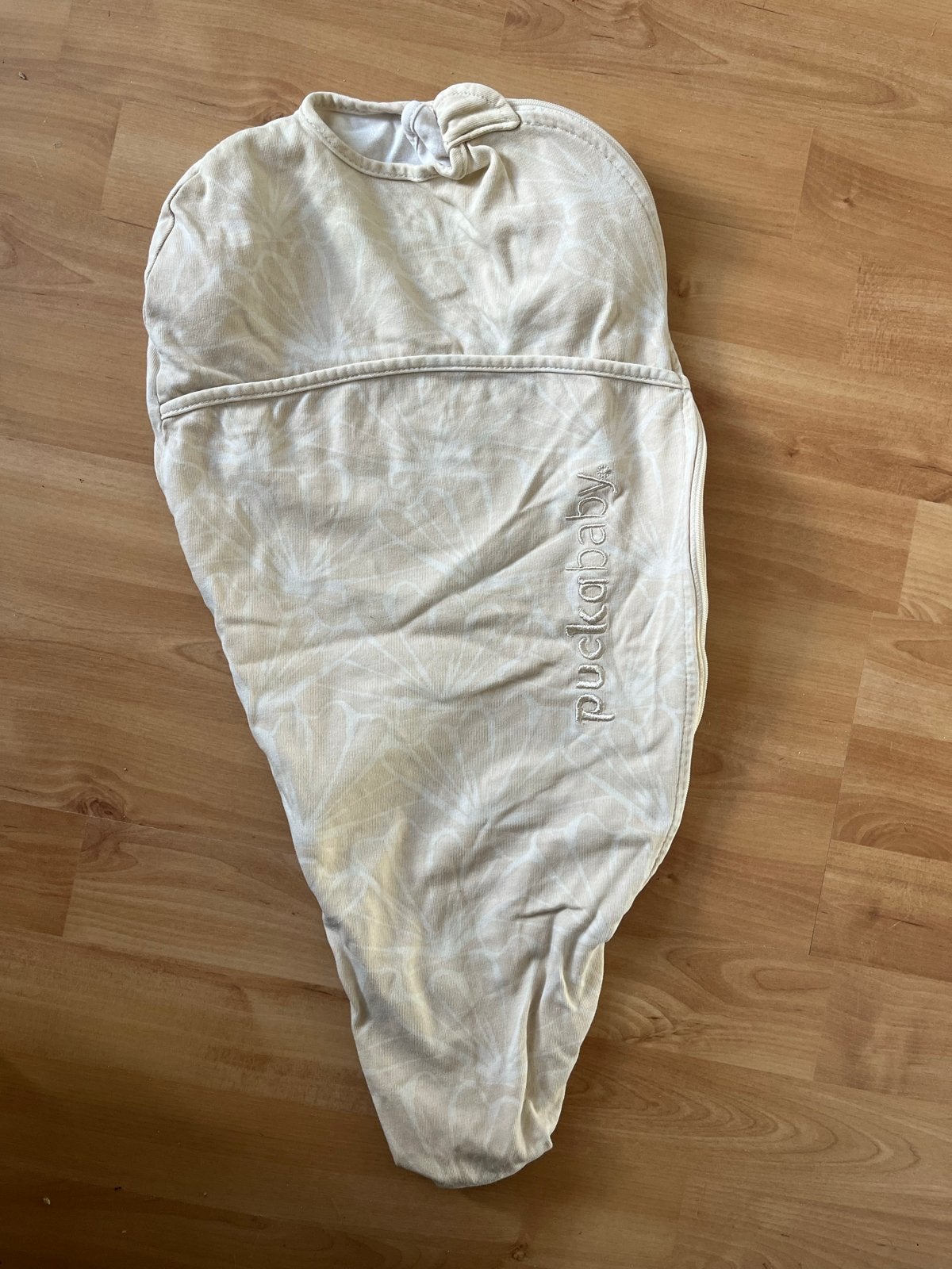 Puckababy Piep slaapzak - Geel - 0-3 maanden, Ophalen of Verzenden, Zo goed als nieuw
