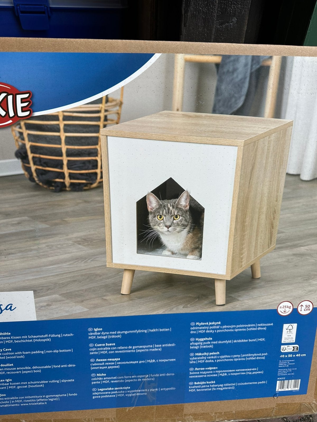 Kattenhuisje nieuw, Dieren en Toebehoren, Ophalen of Verzenden, Zo goed als nieuw