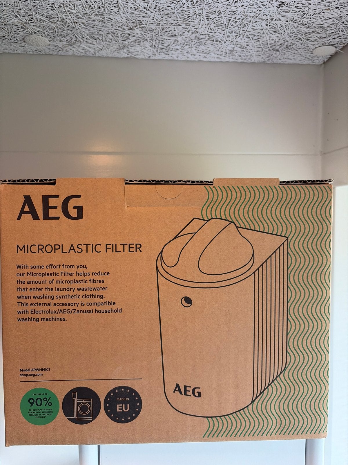AEG Microplastic Filter A9WHMIC1 voor wasmachines, Witgoed en Apparatuur, Ophalen, Nieuw