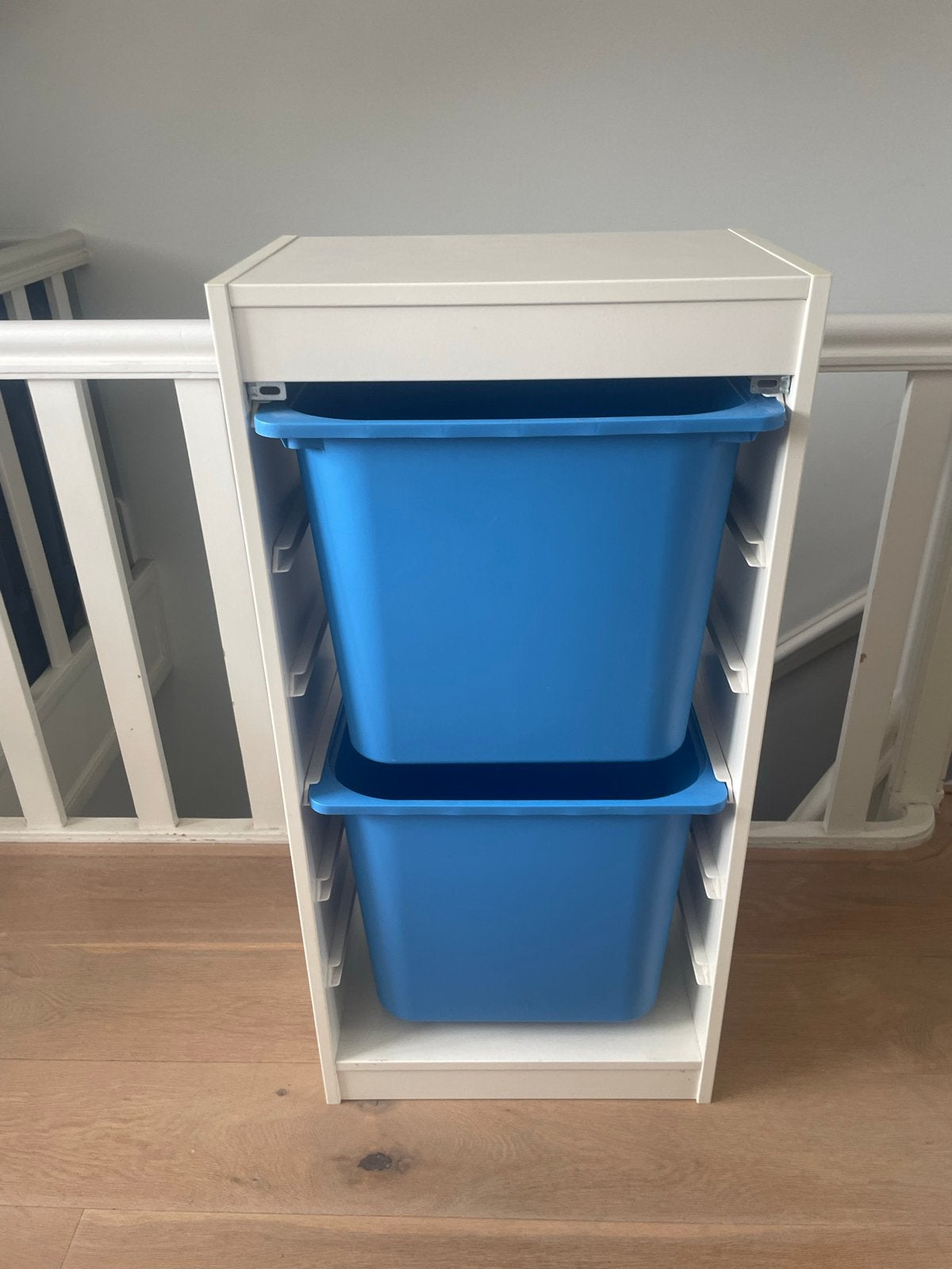 IKEA Trofast opbergkast met blauwe bakken, Ophalen, Gebruikt, Kast