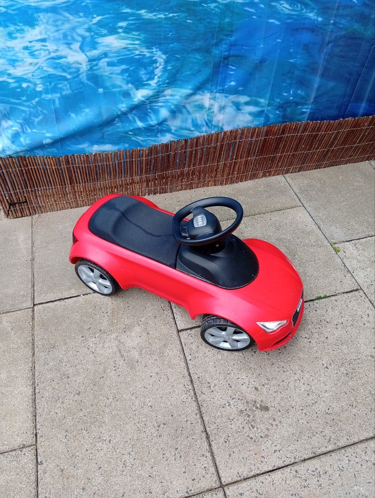 Rode Audi loopauto voor kinderen, Ophalen, Gebruikt, Loopvoertuig