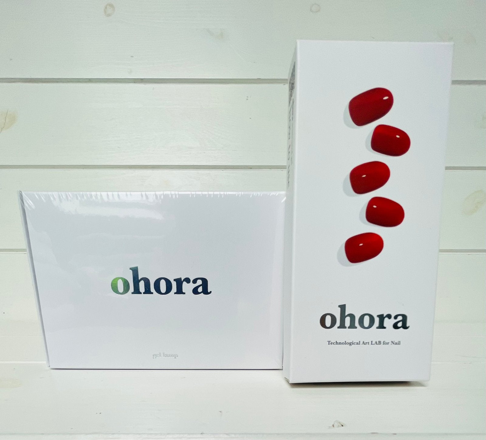 OHORA UV-lamp en N Addict gel nagels NIEUW!, Ophalen of Verzenden, Nieuw, Rood, Handen en Nagels