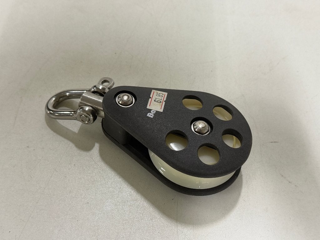 Barton 1 schijfs blok 73 mm tot 16 mm lijn NIEUW, Watersport en Boten, Accessoires en Onderhoud, Ophalen of Verzenden, Nieuw, Lijn of Blok