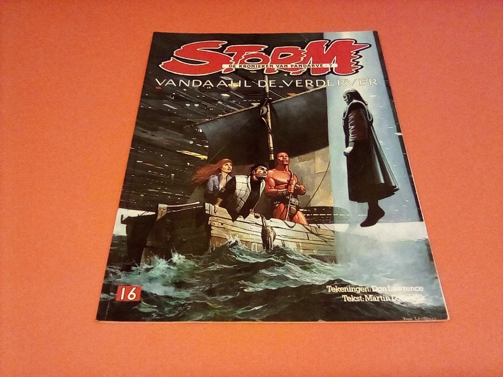 Storm: Vandaahl de Verderver - De Kronieken van Pandarve 16, Eén stripboek, Don Lawrence, Martin Lodewijk, Ophalen of Verzenden