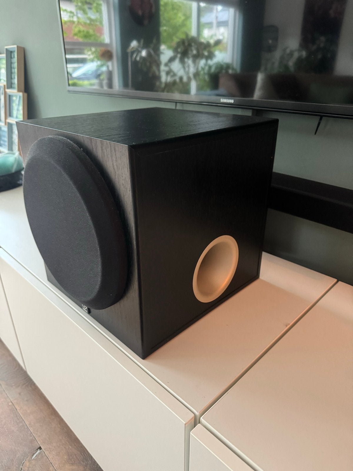 Yamaha YST subwoofer en CRX ontvanger compleet, Overige merken, Gebruikt, Ophalen of Verzenden, Microset