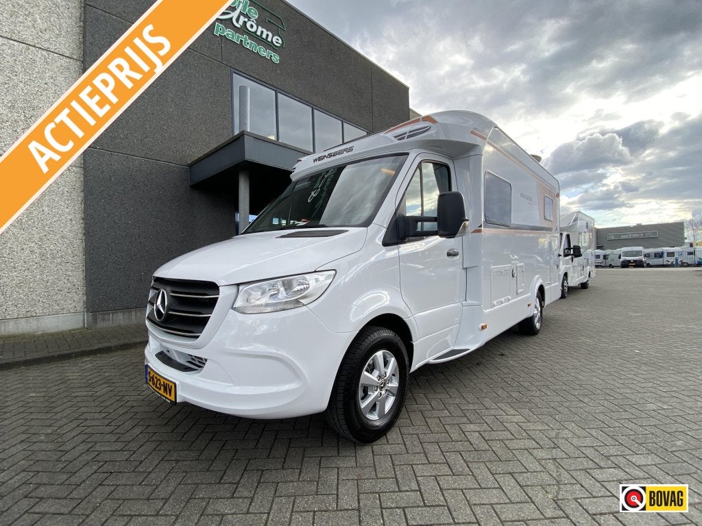Weinsberg CaraCompact Pepper 650 MEG full options!, Caravans en Kamperen, Campers, Bedrijf, tot en met 3, Half-integraal, Weinsberg