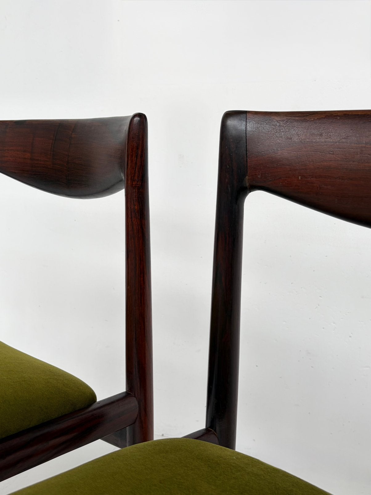 Vintage palissander eetkamerstoelen, Huis en Inrichting, Stoelen, Overige kleuren, Vintage, Zo goed als nieuw, ÅTMØS