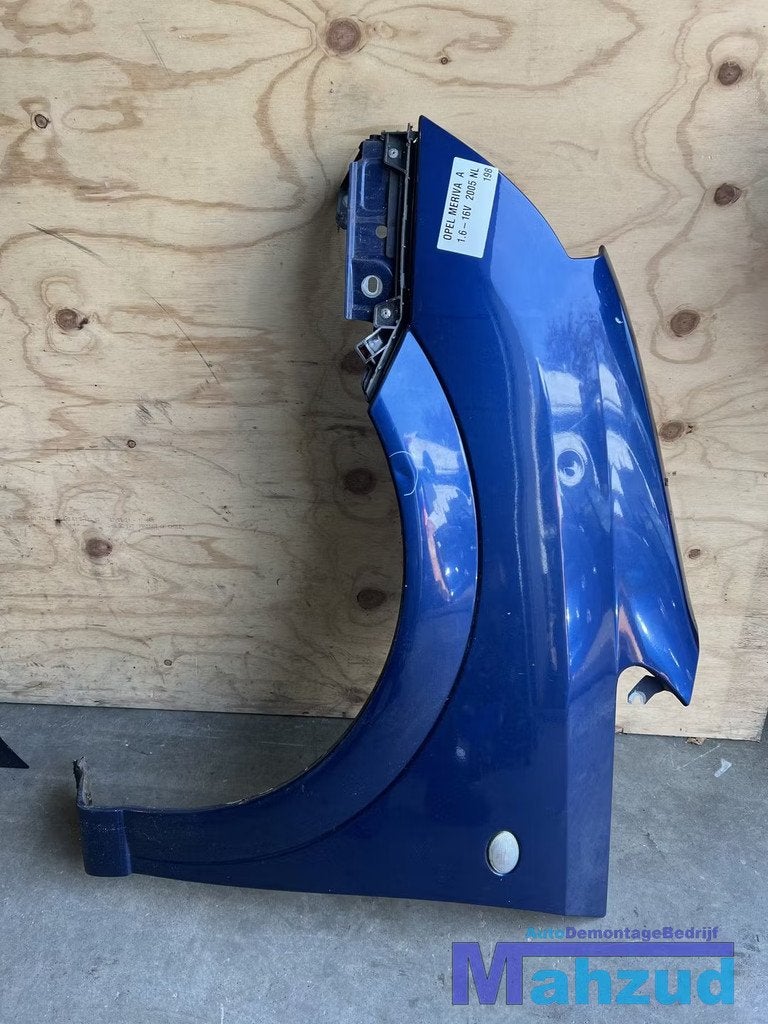 OPEL MERIVA A Z21B Blauw links voorscherm zijscherm 2003-201, Gebruikt, Opel Automobile GmbH, Ophalen of Verzenden, Kontakt@opel-infoservice.de