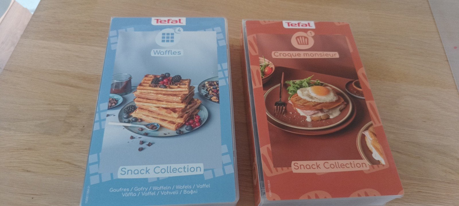 Tefal Snack Collection Platen: Wafels en Croque Monsieur, Ophalen of Verzenden, Nieuw
