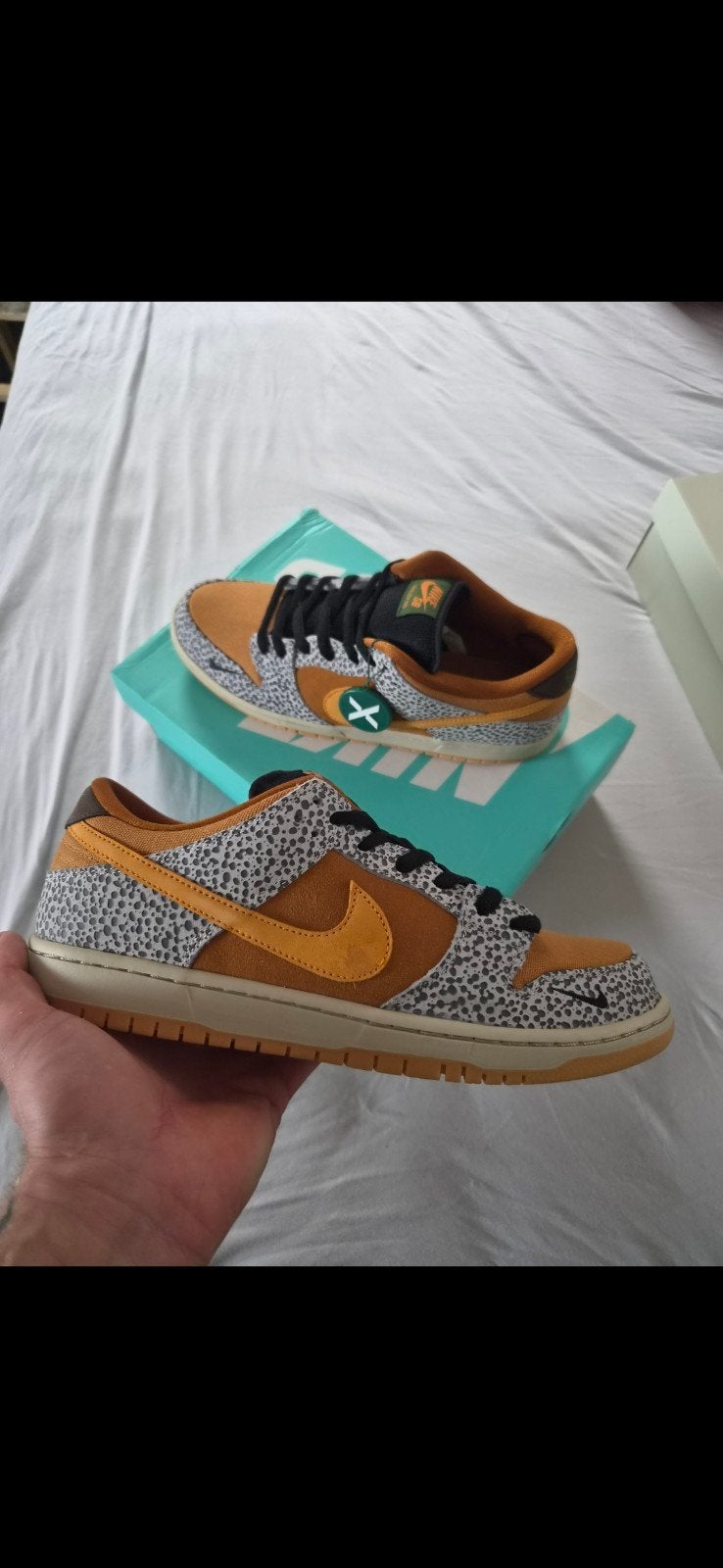 Nike Dunk SB Safari Maat 45 Nieuw met bon, Ophalen of Verzenden, Nieuw, Nike, Sneakers of Gympen