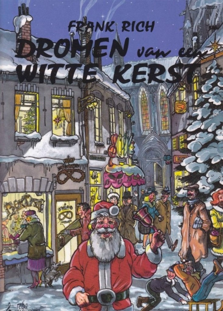 Dromen van een witte Kerst Frank Rich, Gitaar, Verzenden, Klassiek, Zo goed als nieuw