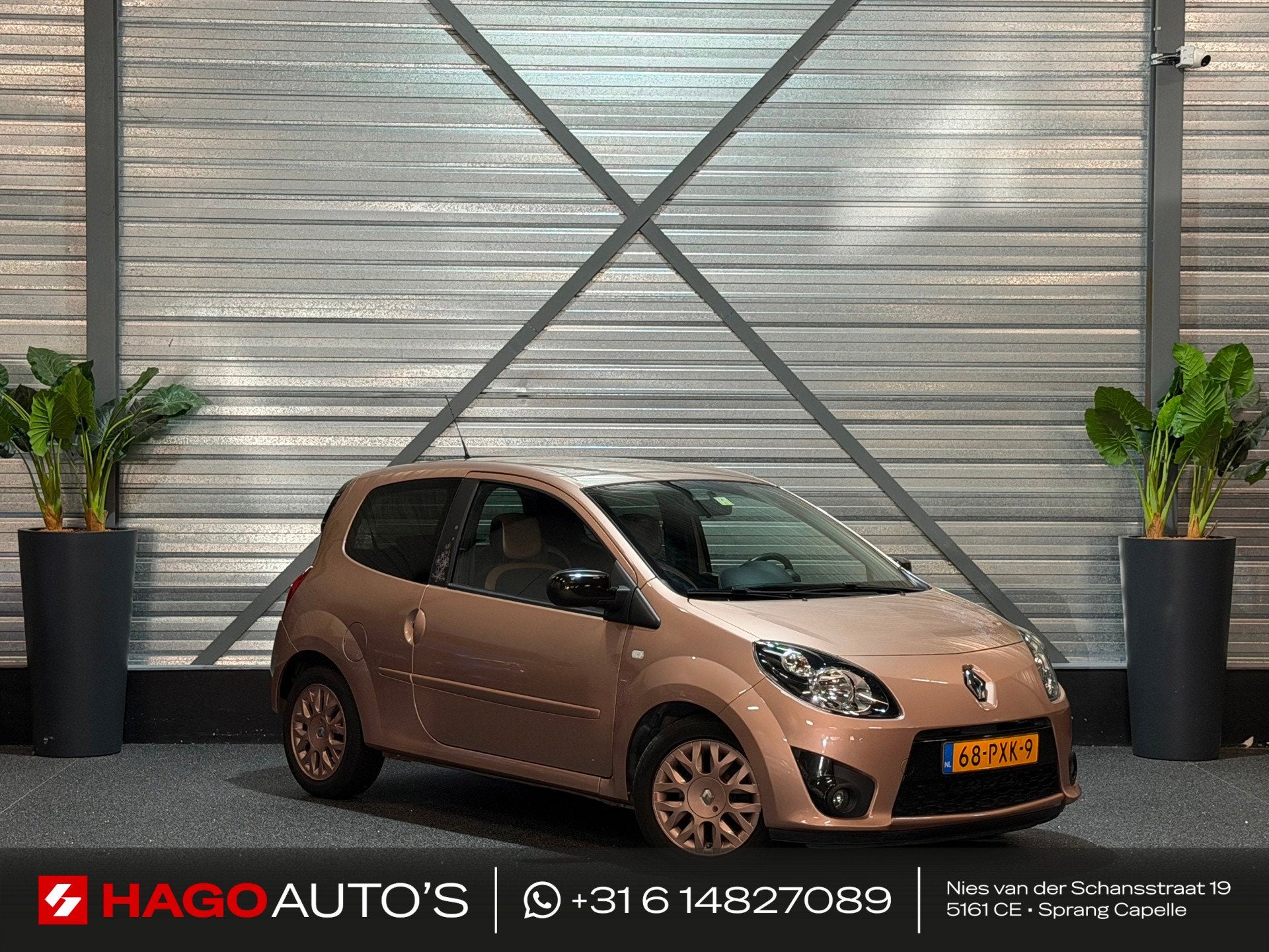 Renault Twingo 1.2-16V Miss Sixty 2E-EIG!/AIRCO/CRUISE/HALF-, Auto's, Twingo, Gebruikt, 4 stoelen, Origineel Nederlands