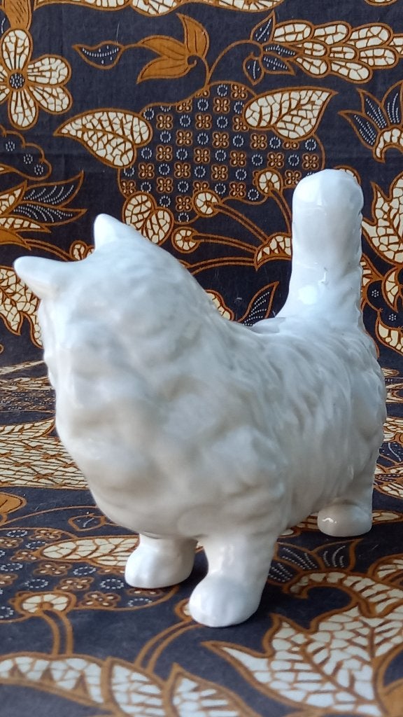 Perzische poes of kat mooi vintage Engels Beswick beeldje., Antiek en Kunst, Ophalen of Verzenden