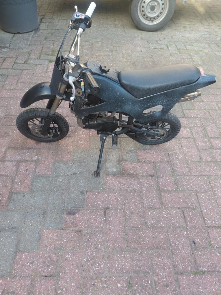 Pitbike met startproblemen - vonk en compressie aanwezig, Fietsen en Brommers, Minibikes, Midibikes en Pitbikes, Ophalen, Gebruikt