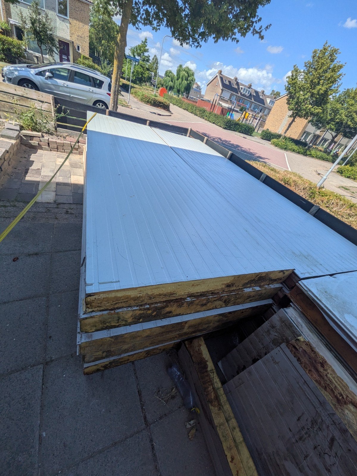 Sandwichpanelen - Diverse maten beschikbaar, Ophalen, Overige typen, Zo goed als nieuw, Overige houtsoorten