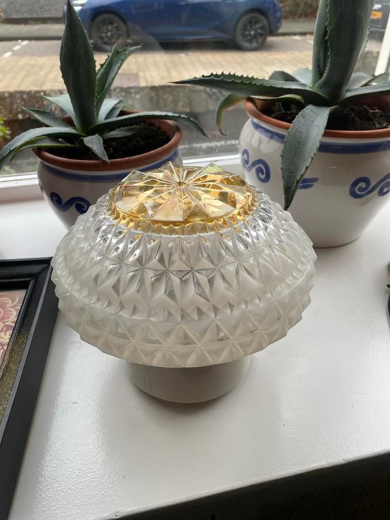 Vintage Glashütte Limburg lamp, Antiek en Kunst, Ophalen