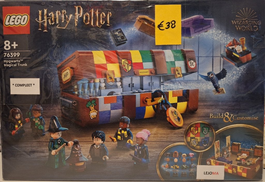 LEGO 75399 Harry Potter, magische hutkoffer (MET doos), Lego, Inclusief accessoires, Harry Potter, Ophalen of Verzenden