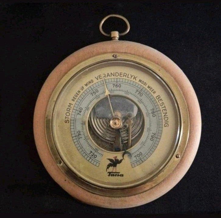 Mooie vintage barometer van het merk Tana., Ophalen of Verzenden, Zo goed als nieuw