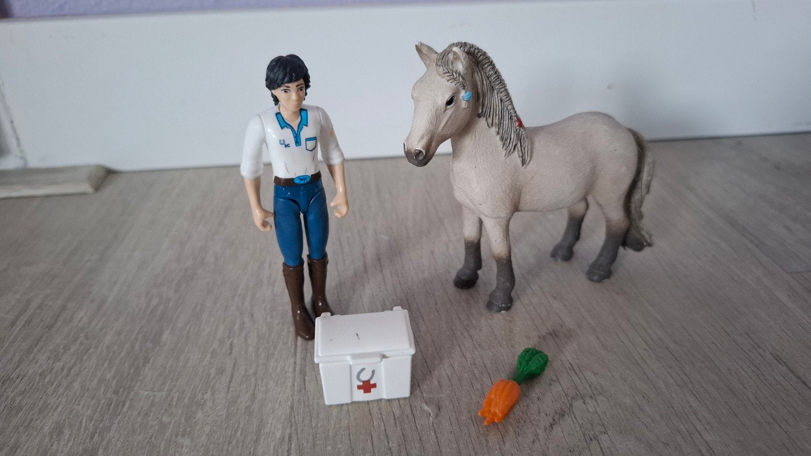 Schleich dierenarts set, Ophalen of Verzenden, Zo goed als nieuw