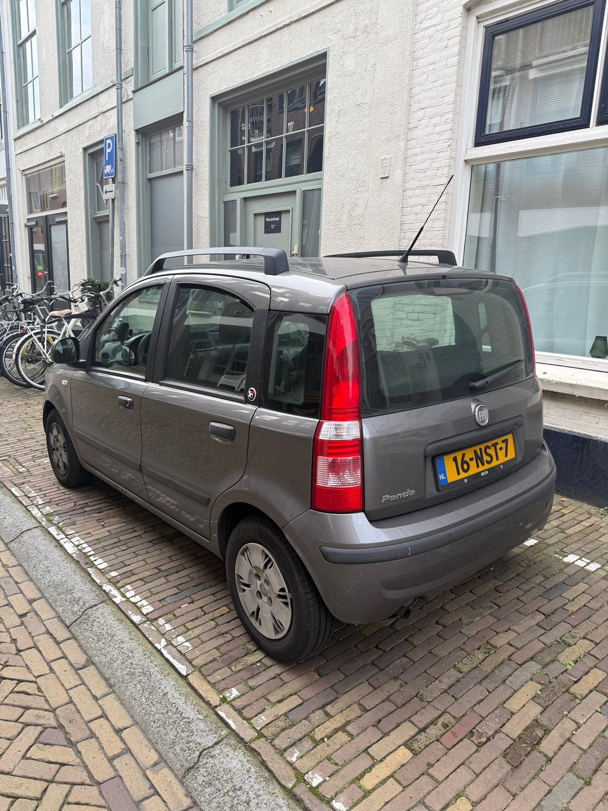 Fiat Panda 1.2 2010 Grijs, Auto's, 1242 cc, Origineel Nederlands, Bedrijf, Handgeschakeld
