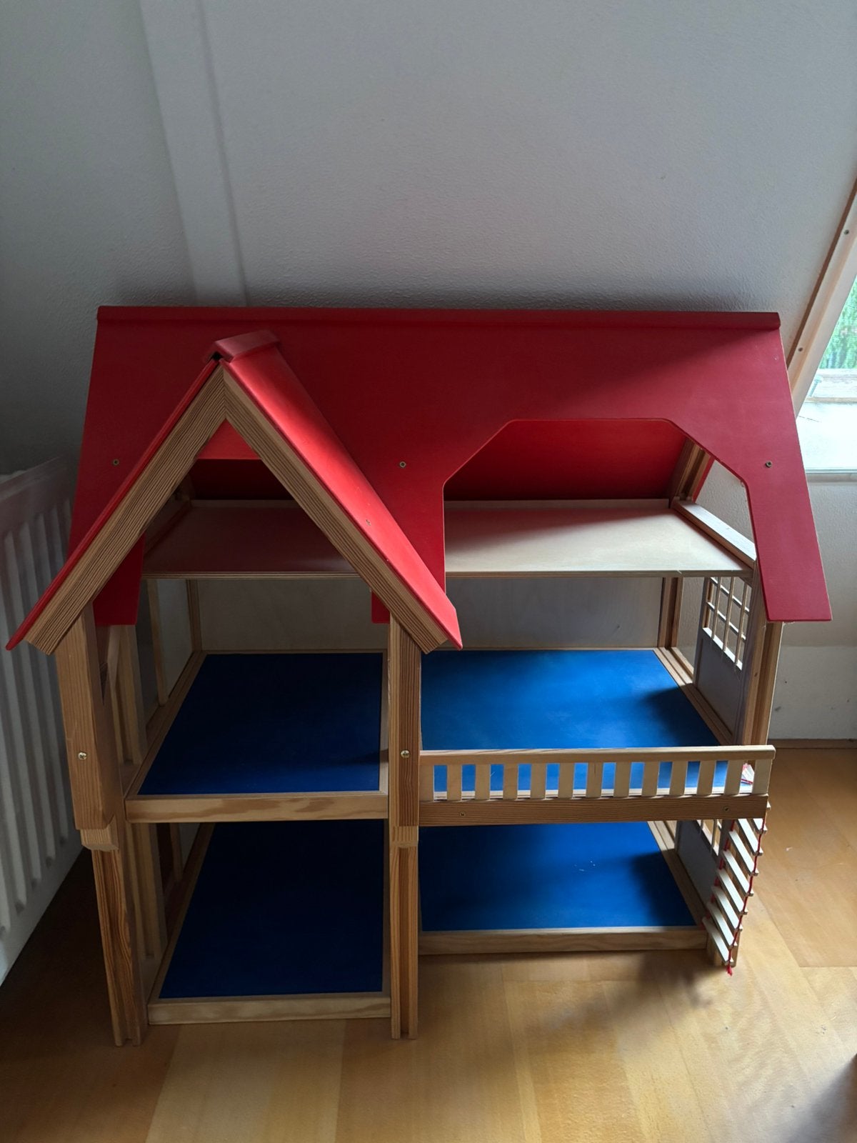 Groot poppenhuis van Selecta., Kinderen en Baby's, Ophalen, Zo goed als nieuw, Poppenhuis