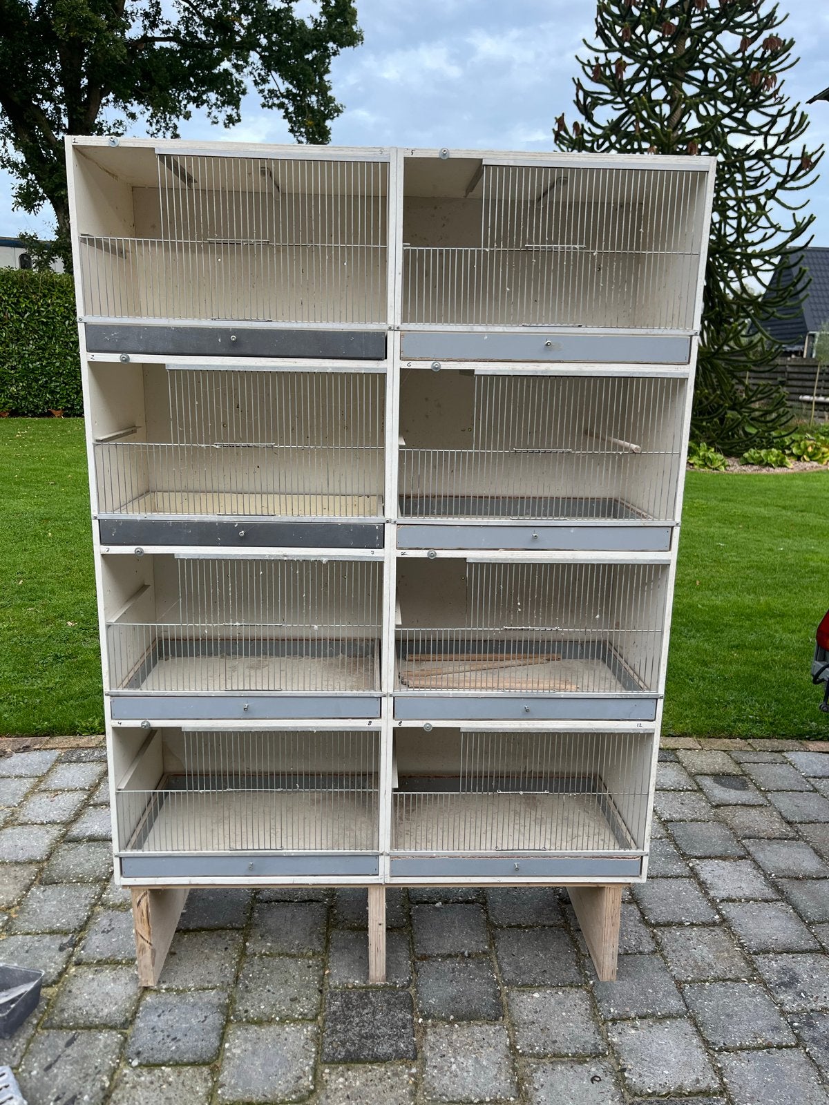 Broedkooi kweektoren, Dieren en Toebehoren, Ophalen, Gebruikt, Hout, Broedkooi of Kweekkooi