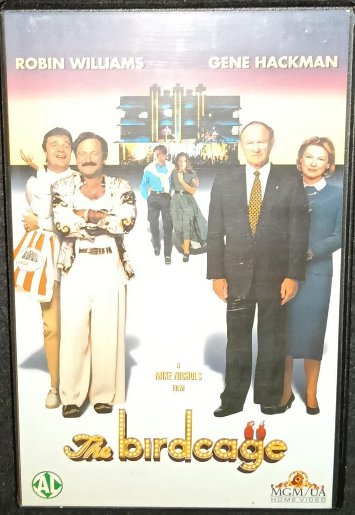 The Birdcage vhs, Cd's en Dvd's, Vanaf 16 jaar, Ophalen of Verzenden, Zo goed als nieuw, Horror